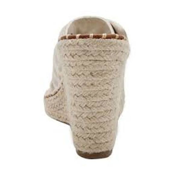 SUGAR Hundreds Knotted Band Wedge Sandals SZ 9.5 - Picture 3 of 4